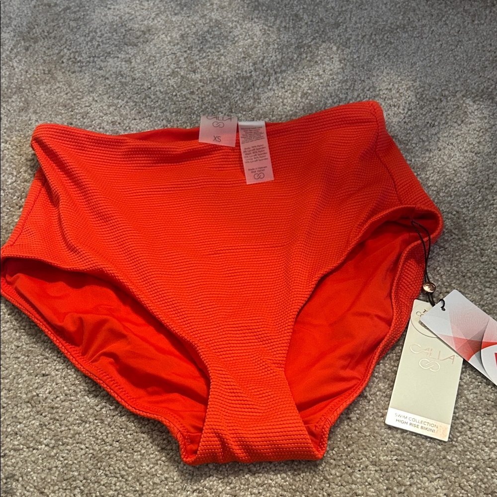 Calia Vibrant red  Bikini Bottom
